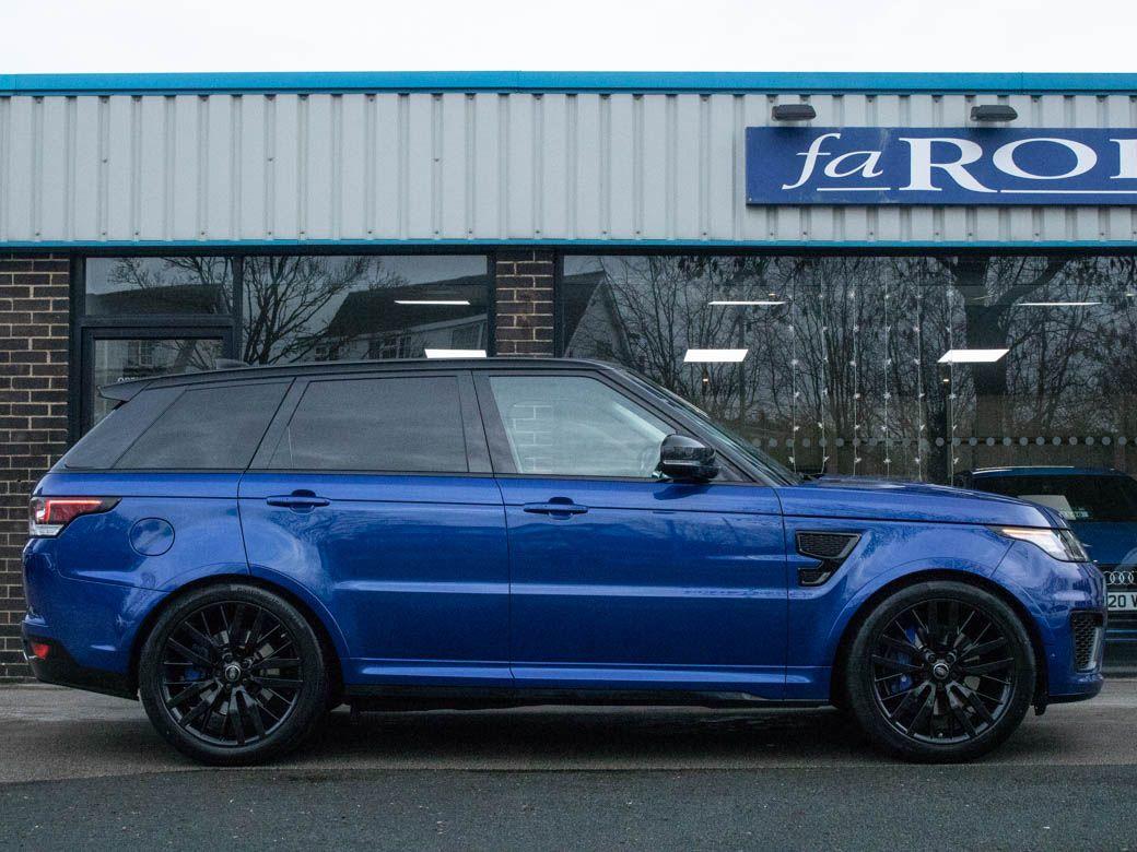 Land Rover Range Rover Sport 5.0 V8 Supercharged SVR Auto 550ps Estate Petrol Estoril Blue Metallic