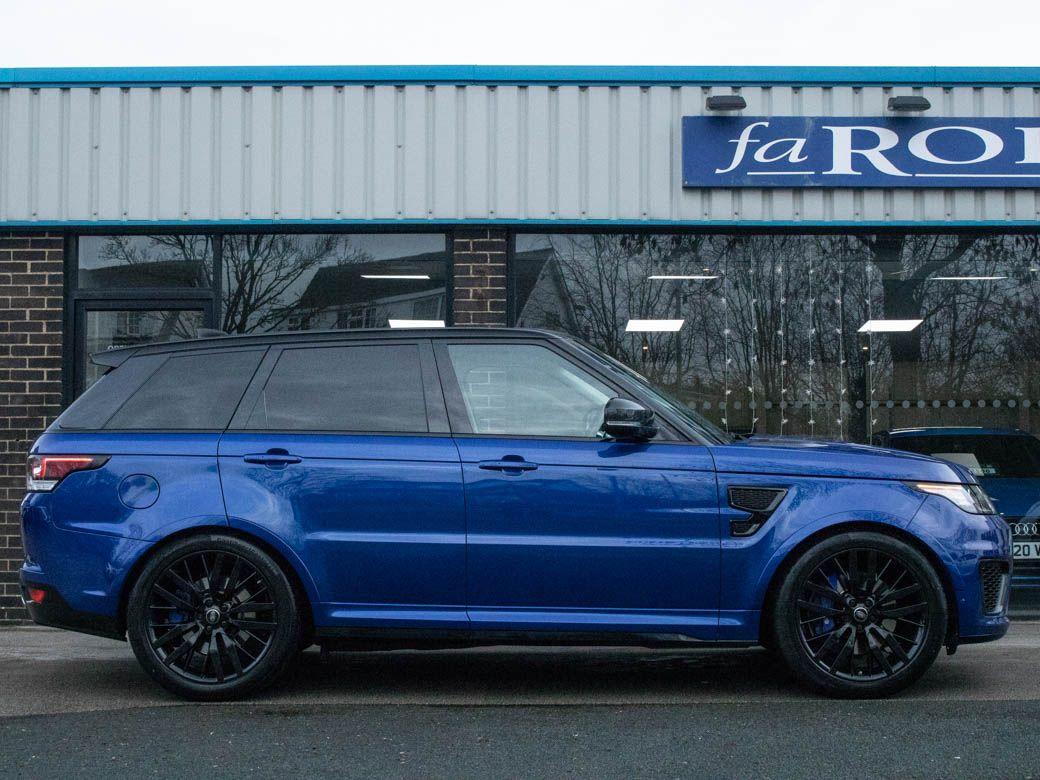 Land Rover Range Rover Sport 5.0 V8 Supercharged SVR Auto 550ps Estate Petrol Estoril Blue Metallic