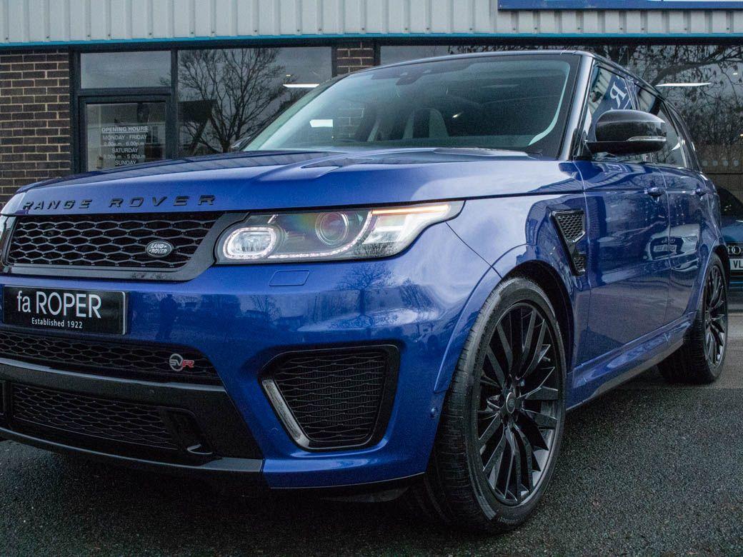 Land Rover Range Rover Sport 5.0 V8 Supercharged SVR Auto 550ps Estate Petrol Estoril Blue Metallic