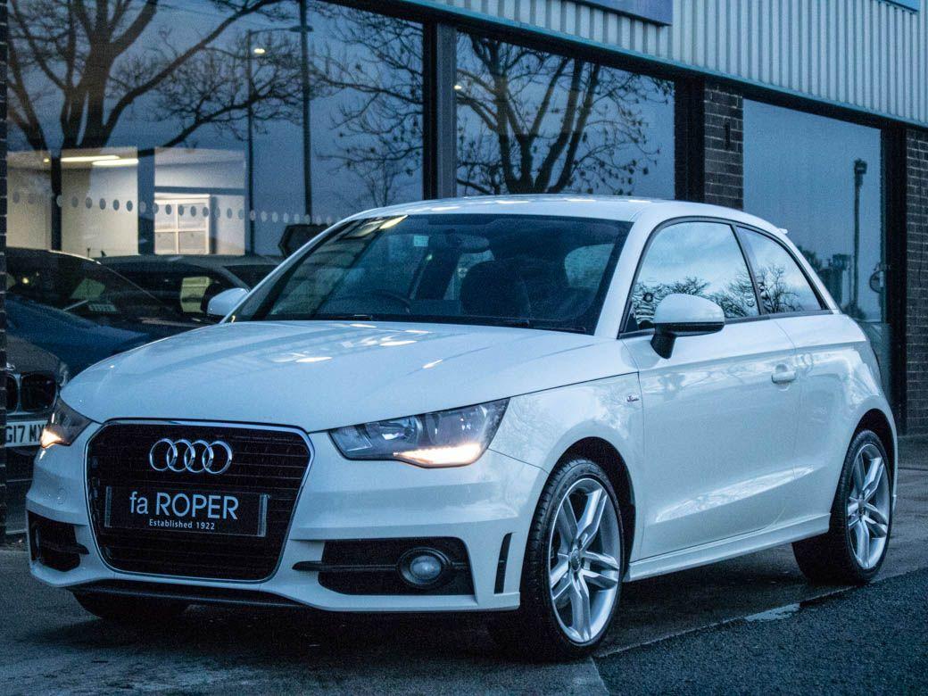 Audi A1 1.6 TDI S Line 3 door 105ps Hatchback Diesel Amalfi White