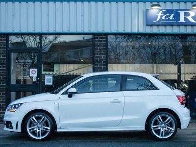 Audi A1 1.6 TDI S Line 3 door 105ps Hatchback Diesel Amalfi White