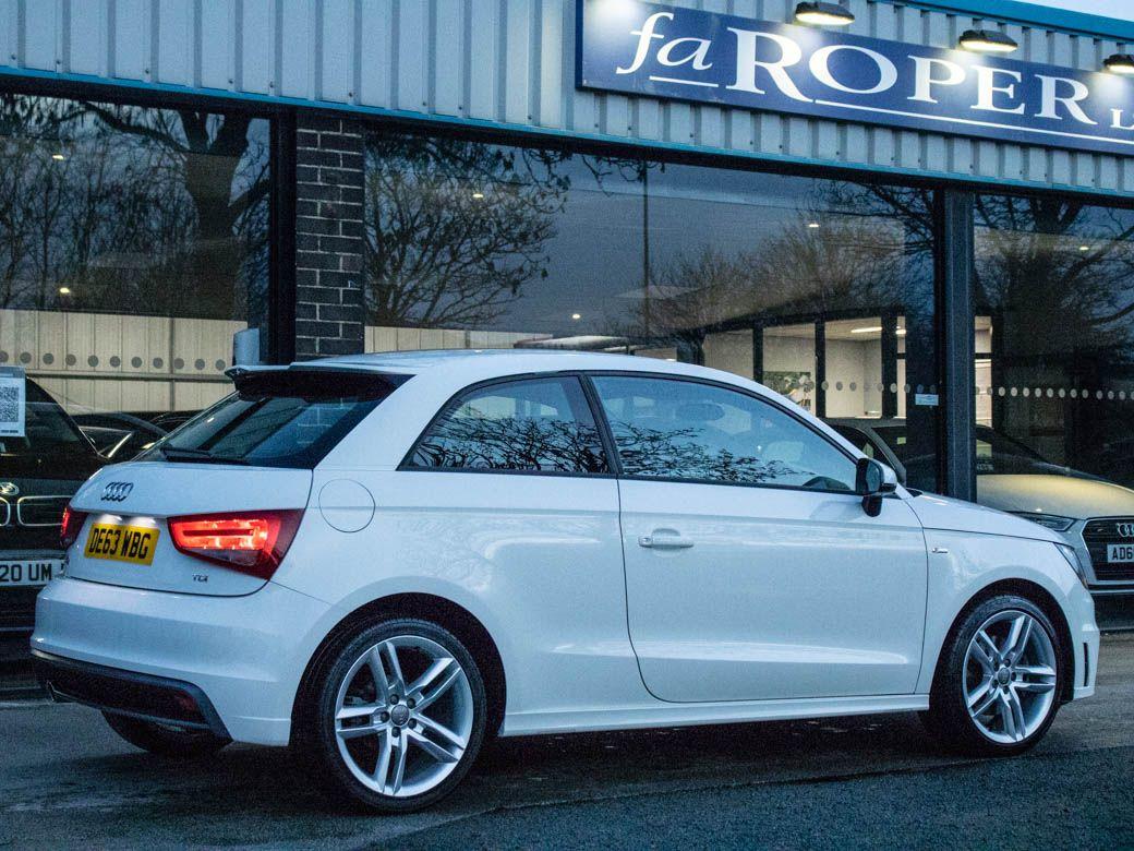 Audi A1 1.6 TDI S Line 3 door 105ps Hatchback Diesel Amalfi White