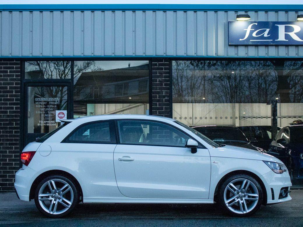 Audi A1 1.6 TDI S Line 3 door 105ps Hatchback Diesel Amalfi White