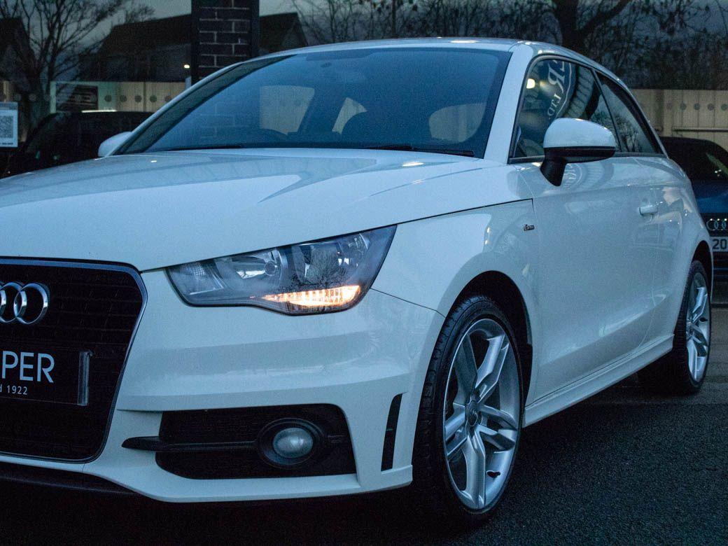 Audi A1 1.6 TDI S Line 3 door 105ps Hatchback Diesel Amalfi White