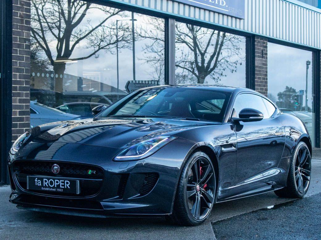 Jaguar F-Type 5.0 Supercharged V8 R Auto AWD 550ps Coupe Petrol Blackberry Premium Metallic