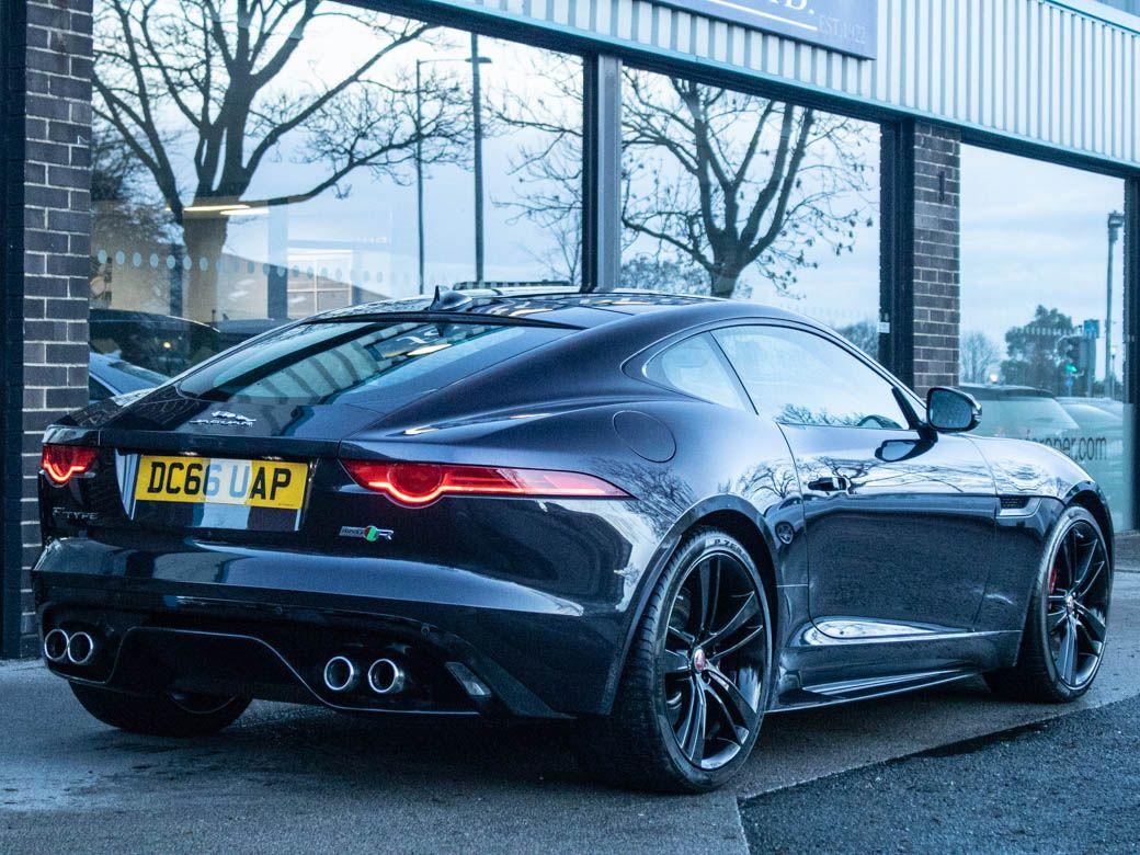 Jaguar F-Type 5.0 Supercharged V8 R Auto AWD 550ps Coupe Petrol Blackberry Premium Metallic