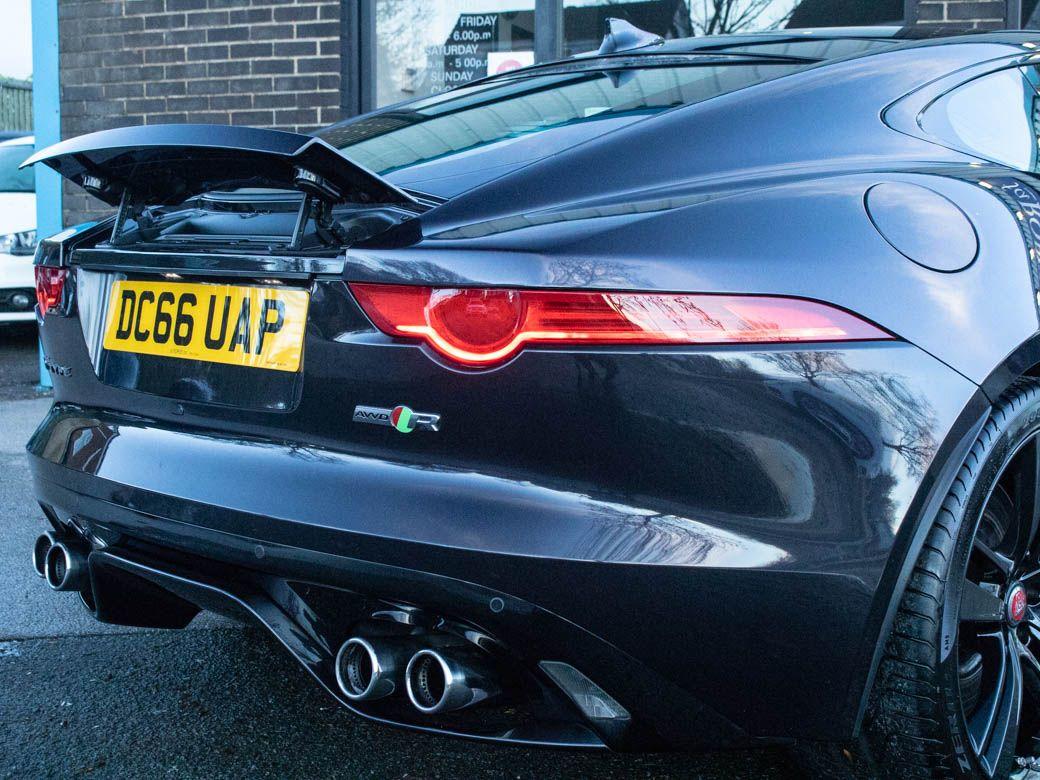 Jaguar F-Type 5.0 Supercharged V8 R Auto AWD 550ps Coupe Petrol Blackberry Premium Metallic