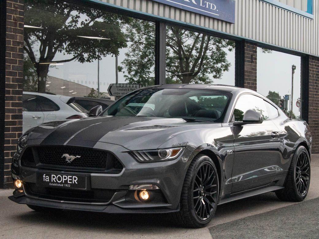 Ford Mustang 5.0 V8 GT Custom Coupe Petrol Magnetic Grey MetallicFord Mustang 5.0 V8 GT Custom Coupe Petrol Magnetic Grey Metallic at fa Roper Ltd Bradford