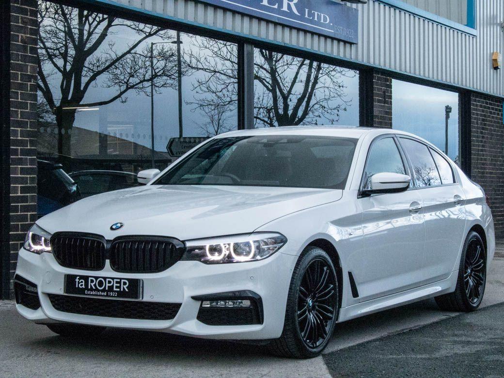 BMW 5 Series 2.0 520d xDrive M Sport Auto Saloon Diesel Alpine White