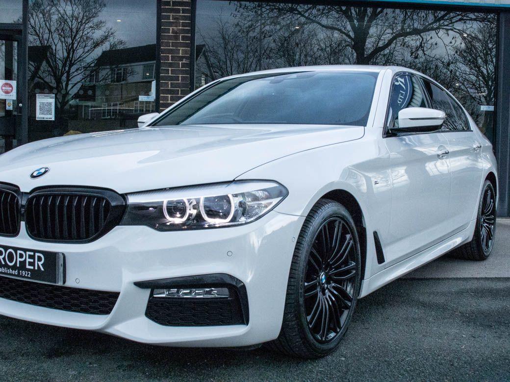 BMW 5 Series 2.0 520d xDrive M Sport Auto Saloon Diesel Alpine White