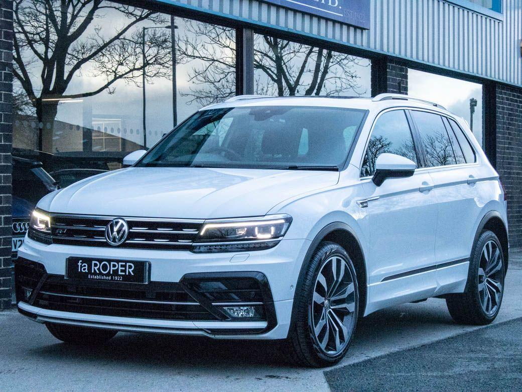 Volkswagen Tiguan 2.0 TDI 4MOTION R-Line DSG Auto 150ps Estate Diesel Pure WhiteVolkswagen Tiguan 2.0 TDI 4MOTION R-Line DSG Auto 150ps Estate Diesel Pure White at fa Roper Ltd Bradford