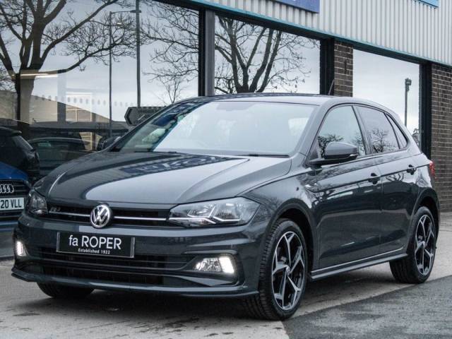 Volkswagen Polo 1.0 TSI R-Line 115ps Hatchback Petrol Urano Grey