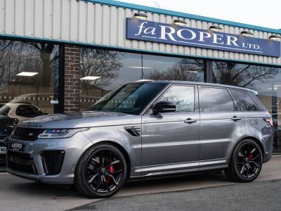 Land Rover Range Rover Sport 5.0 V8 Supercharged SVR Auto 575bhp Estate Petrol Eiger Grey Metallic