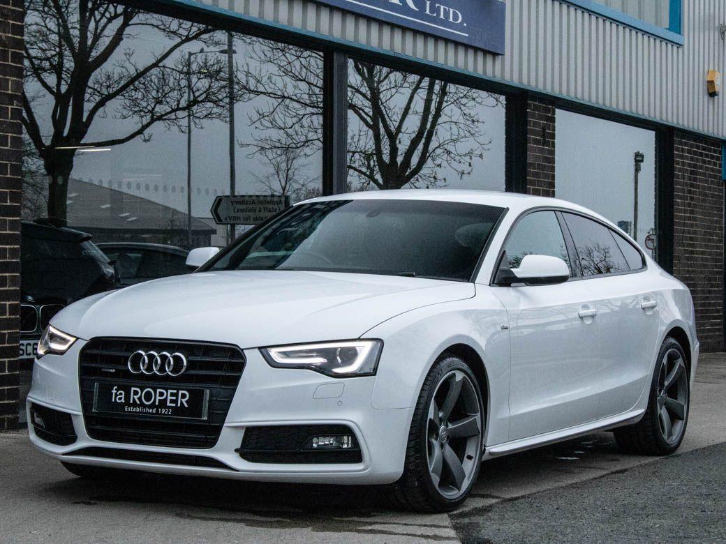 Audi A5 Sportback 2.0 TDI quattro Black Edition S-tronic 177ps Hatchback Diesel White IbisAudi A5 Sportback 2.0 TDI quattro Black Edition S-tronic 177ps Hatchback Diesel White Ibis at fa Roper Ltd Bradford