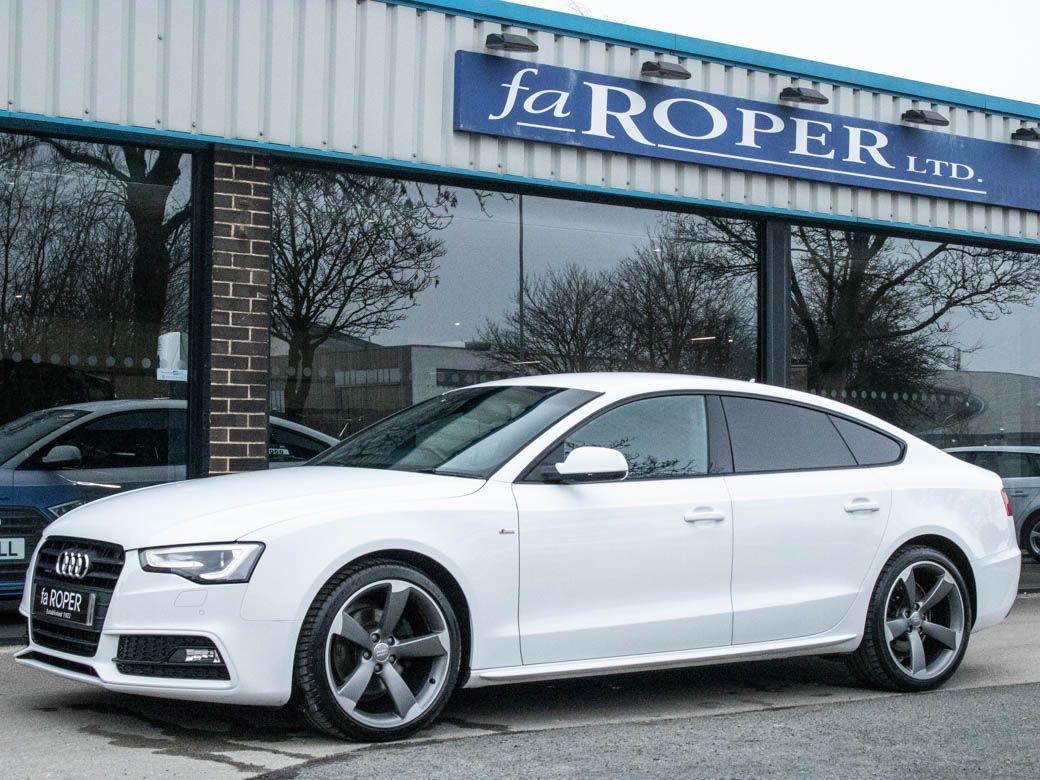 Audi A5 Sportback 2.0 TDI quattro Black Edition S-tronic 177ps Hatchback Diesel White Ibis