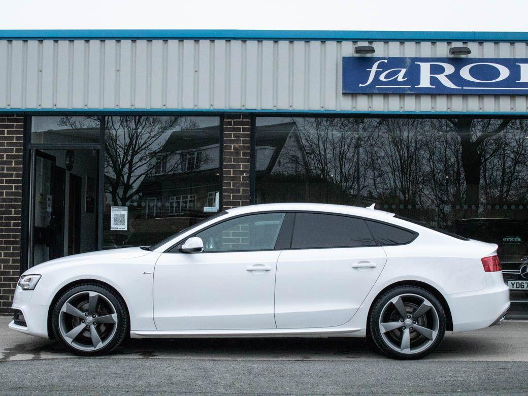 Audi A5 Sportback 2.0 TDI quattro Black Edition S-tronic 177ps Hatchback Diesel White Ibis