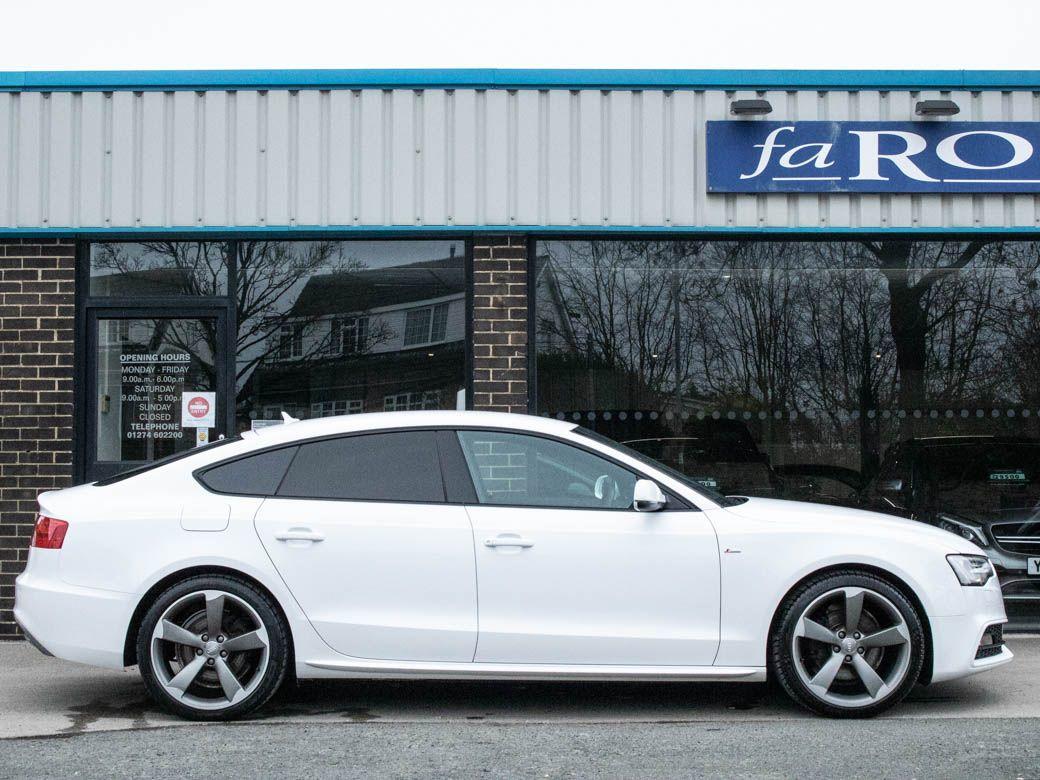 Audi A5 Sportback 2.0 TDI quattro Black Edition S-tronic 177ps Hatchback Diesel White Ibis