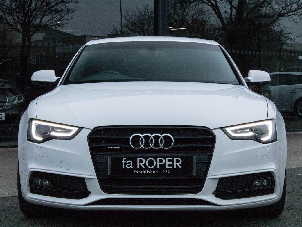 Audi A5 Sportback 2.0 TDI quattro Black Edition S-tronic 177ps Hatchback Diesel White Ibis