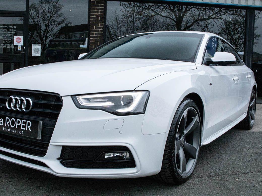 Audi A5 Sportback 2.0 TDI quattro Black Edition S-tronic 177ps Hatchback Diesel White Ibis