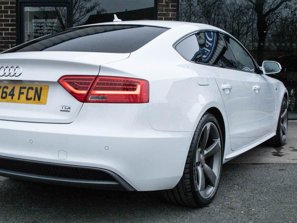 Audi A5 Sportback 2.0 TDI quattro Black Edition S-tronic 177ps Hatchback Diesel White Ibis