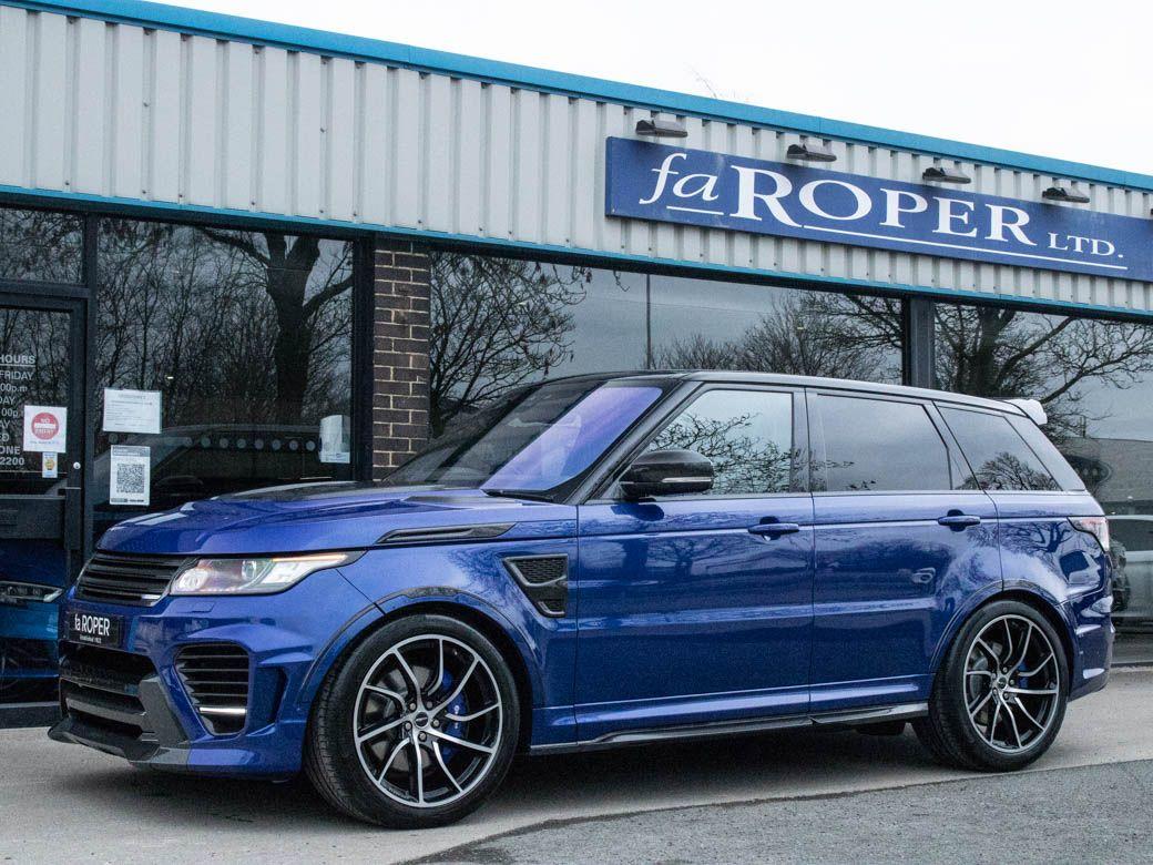 Land Rover Range Rover Sport Overfinch Supersport - 5.0 V8 Supercharged SVR Auto Estate Petrol Estoril Blue Metallic