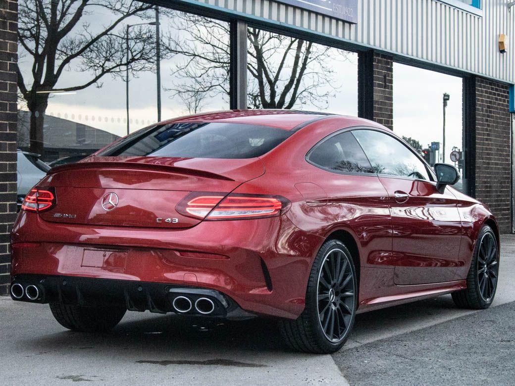 Mercedes-Benz C Class 3.0 C43 AMG 4MATIC Coupe Premium Plus 9G-tronic 390ps Coupe Petrol Designo Hyacinth Red