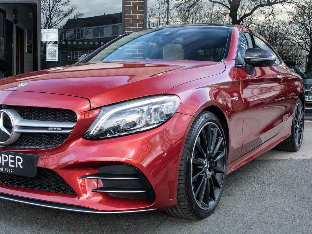 Mercedes-Benz C Class 3.0 C43 AMG 4MATIC Coupe Premium Plus 9G-tronic 390ps Coupe Petrol Designo Hyacinth Red