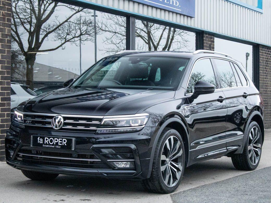 Volkswagen Tiguan 2.0 TDI 4MOTION R-Line Leather DSG 150ps Estate Diesel Deep Black PearlVolkswagen Tiguan 2.0 TDI 4MOTION R-Line Leather DSG 150ps Estate Diesel Deep Black Pearl at fa Roper Ltd Bradford