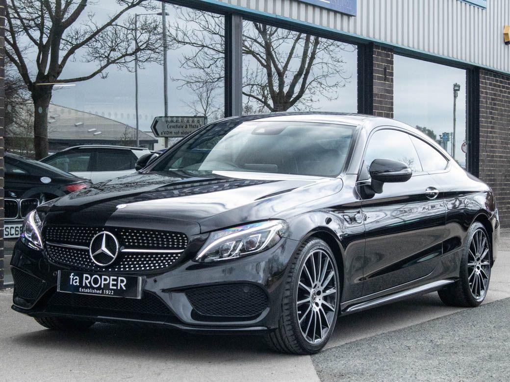 Mercedes-Benz C Class 2.0 C300 AMG Line Premium Plus Coupe 9G-Tronic Auto Coupe Petrol Obsidian Black Metallic