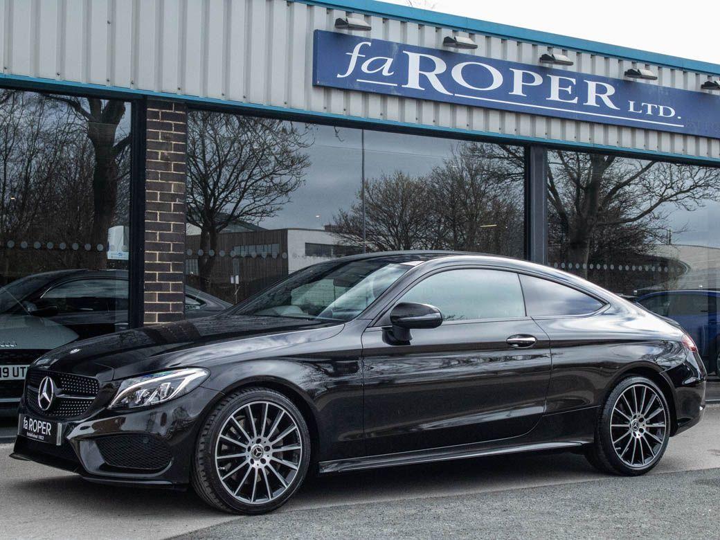 Mercedes-Benz C Class 2.0 C300 AMG Line Premium Plus Coupe 9G-Tronic Auto Coupe Petrol Obsidian Black Metallic