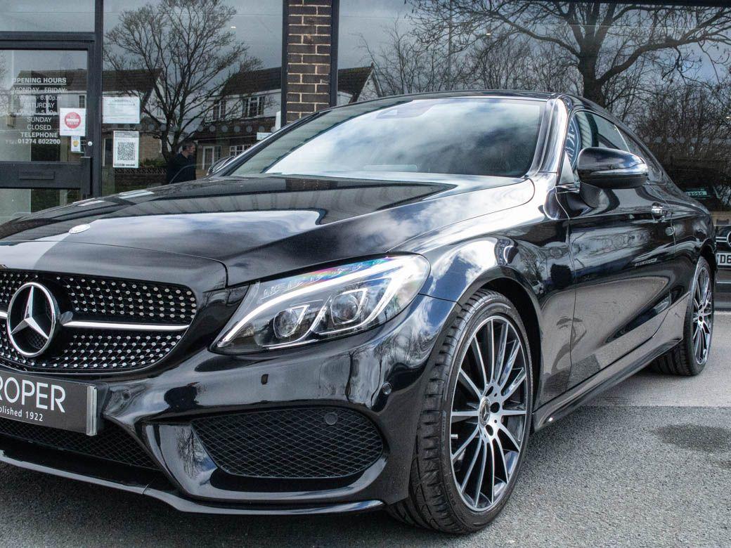 Mercedes-Benz C Class 2.0 C300 AMG Line Premium Plus Coupe 9G-Tronic Auto Coupe Petrol Obsidian Black Metallic