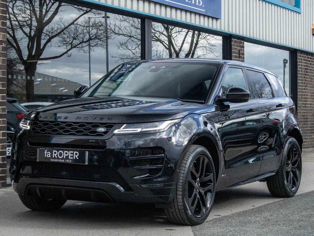 Land Rover Range Rover Evoque 2.0 P200 MHEV R-Dynamic HSE Auto Estate Petrol Santorini Black Metallic