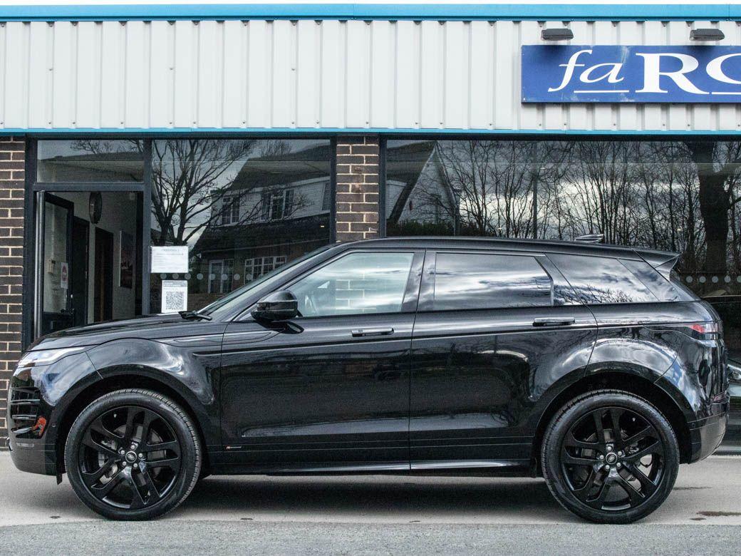 Land Rover Range Rover Evoque 2.0 P200 MHEV R-Dynamic HSE Auto Estate Petrol Santorini Black Metallic