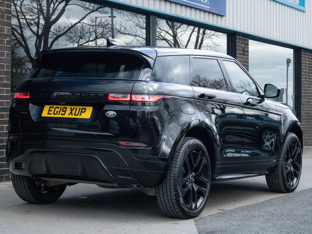 Land Rover Range Rover Evoque 2.0 P200 MHEV R-Dynamic HSE Auto Estate Petrol Santorini Black Metallic