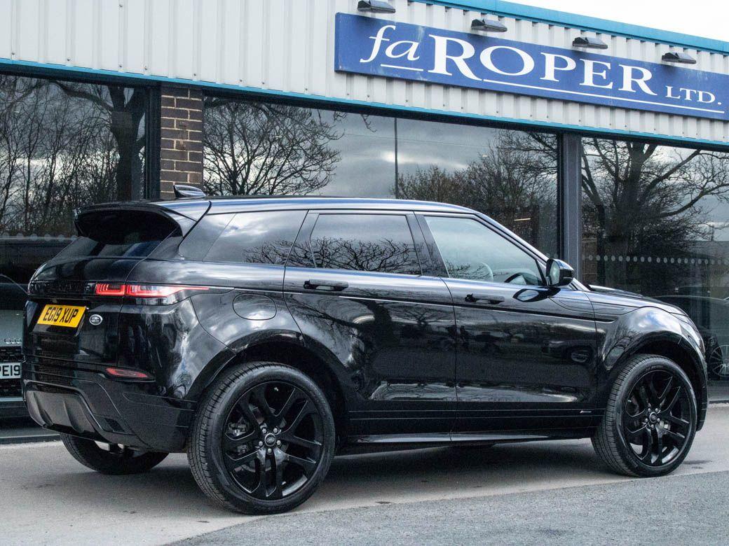 Land Rover Range Rover Evoque 2.0 P200 MHEV R-Dynamic HSE Auto Estate Petrol Santorini Black Metallic