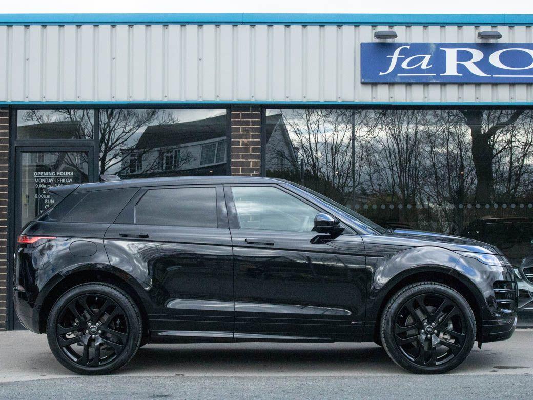 Land Rover Range Rover Evoque 2.0 P200 MHEV R-Dynamic HSE Auto Estate Petrol Santorini Black Metallic