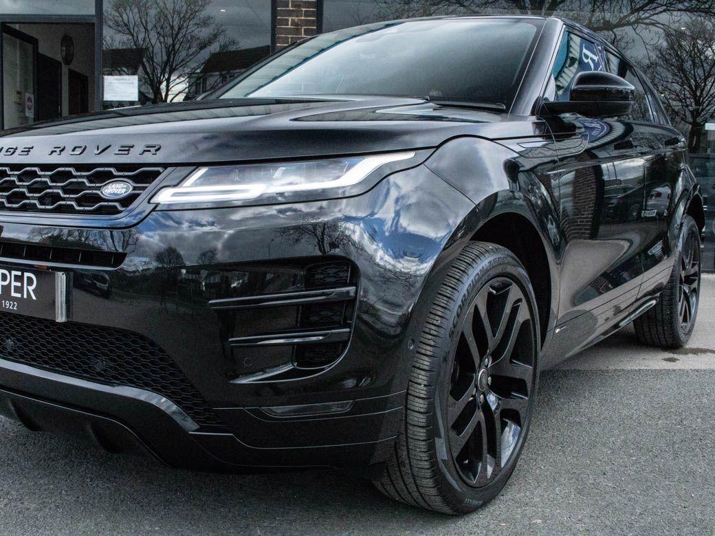 Land Rover Range Rover Evoque 2.0 P200 MHEV R-Dynamic HSE Auto Estate Petrol Santorini Black Metallic