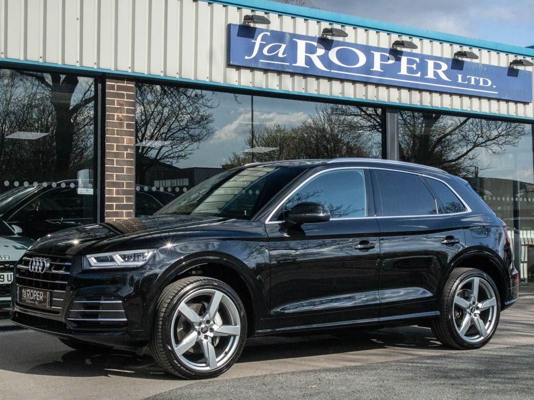 Audi Q5 2.0 55 TFSIe quattro S Line Competition S-tronic PHEV Estate Petrol / Electric Hybrid Mythos Black Metallic