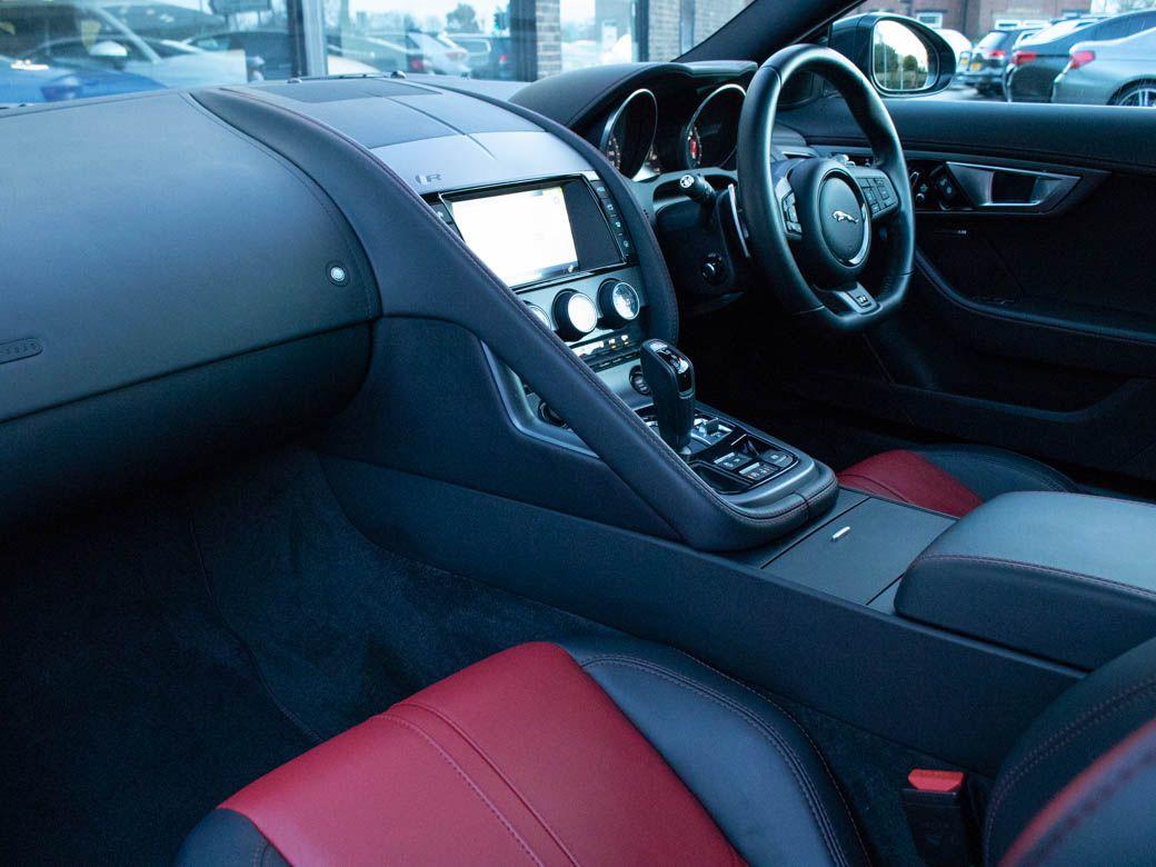 Jaguar F-type 5.0 Supercharged V8 R AWD Auto 550ps Coupe Petrol Blackberry Premium Metallic