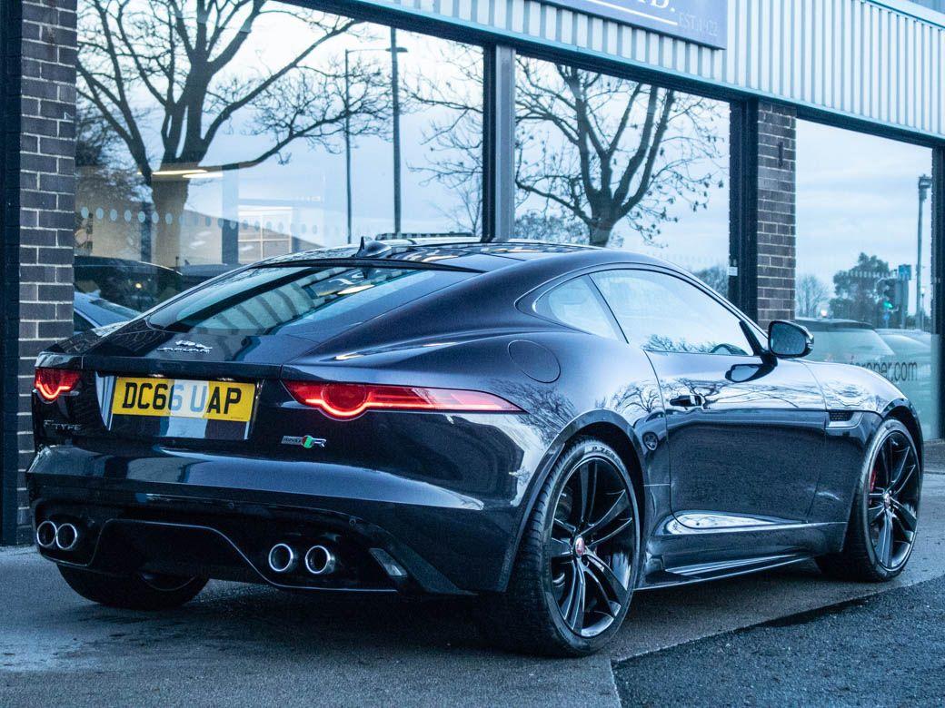 Jaguar F-type 5.0 Supercharged V8 R AWD Auto 550ps Coupe Petrol Blackberry Premium Metallic