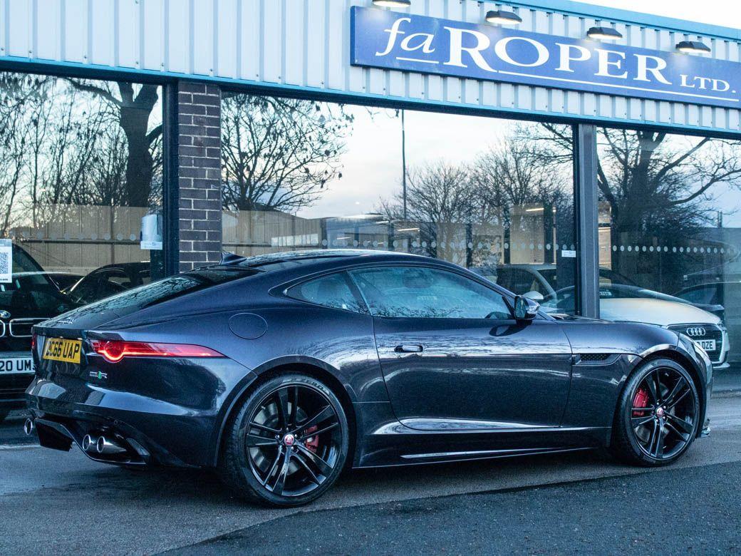 Jaguar F-type 5.0 Supercharged V8 R AWD Auto 550ps Coupe Petrol Blackberry Premium Metallic