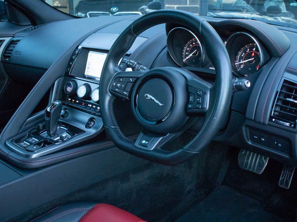 Jaguar F-type 5.0 Supercharged V8 R AWD Auto 550ps Coupe Petrol Blackberry Premium Metallic