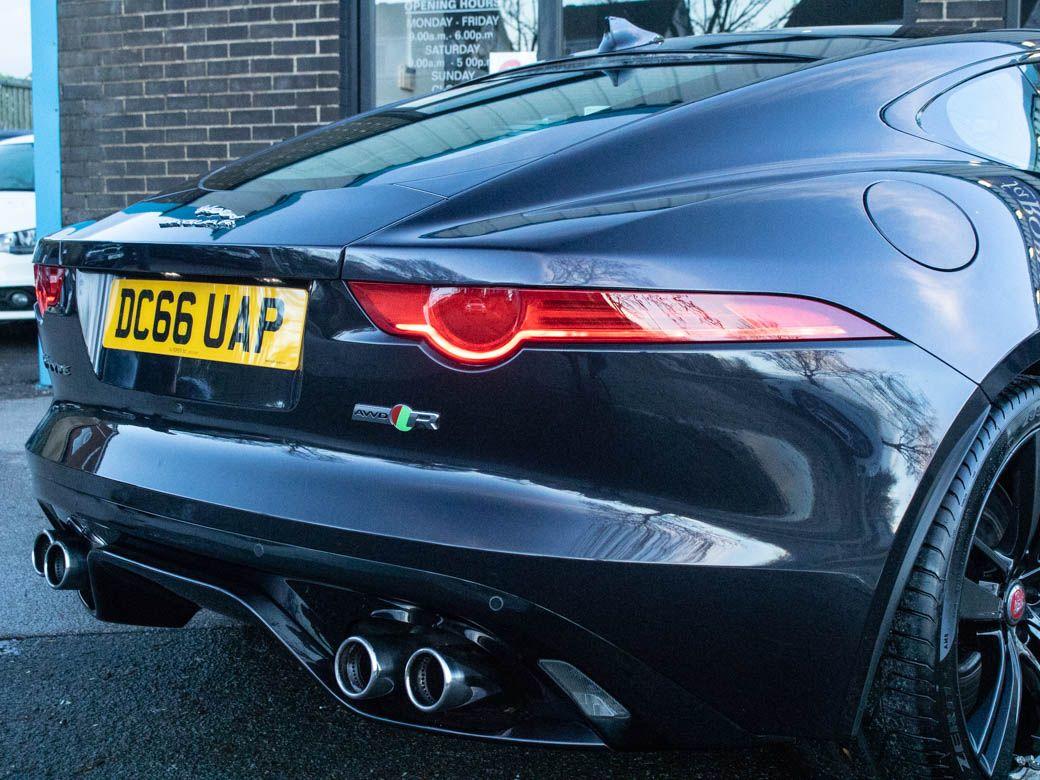 Jaguar F-type 5.0 Supercharged V8 R AWD Auto 550ps Coupe Petrol Blackberry Premium Metallic