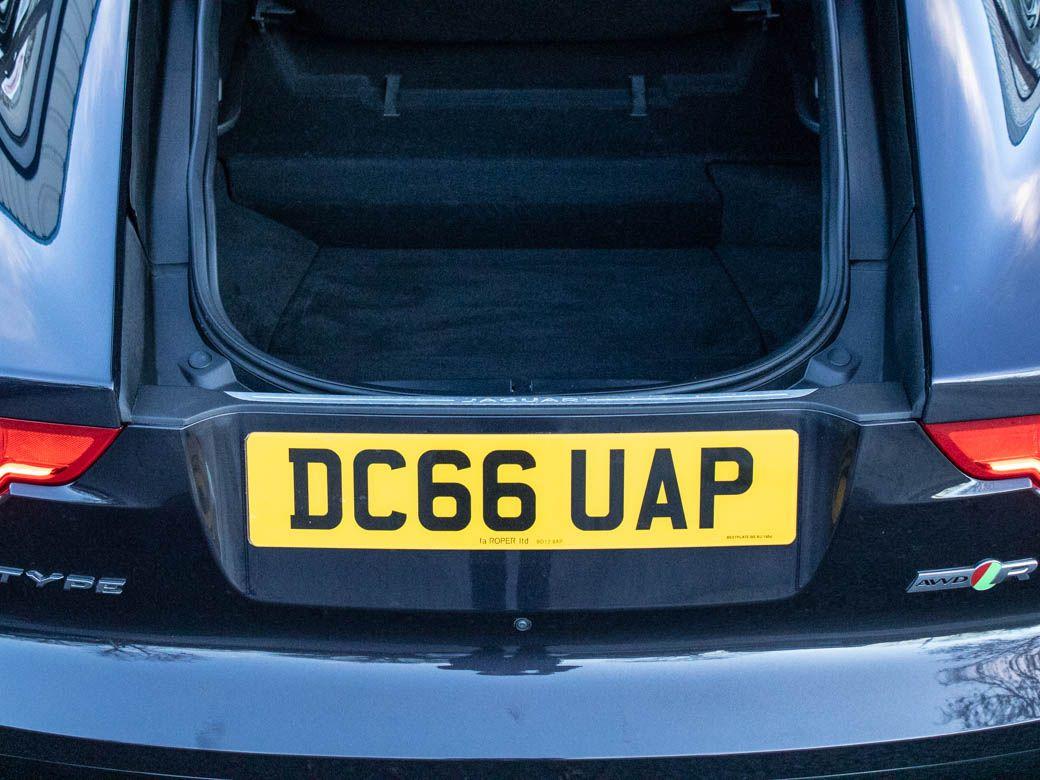 Jaguar F-type 5.0 Supercharged V8 R AWD Auto 550ps Coupe Petrol Blackberry Premium Metallic