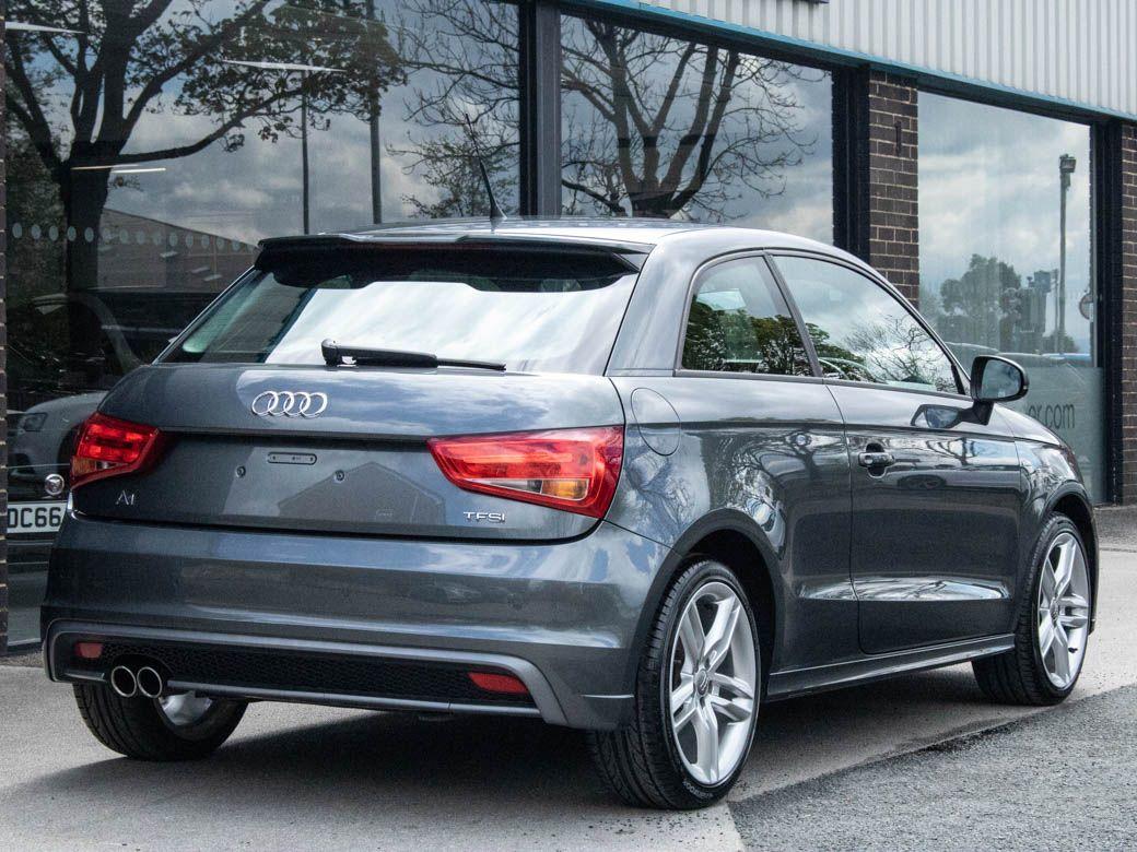 Audi A1 1.4 TFSI S Line 3 door 122ps Hatchback Petrol Daytona Grey Metallic