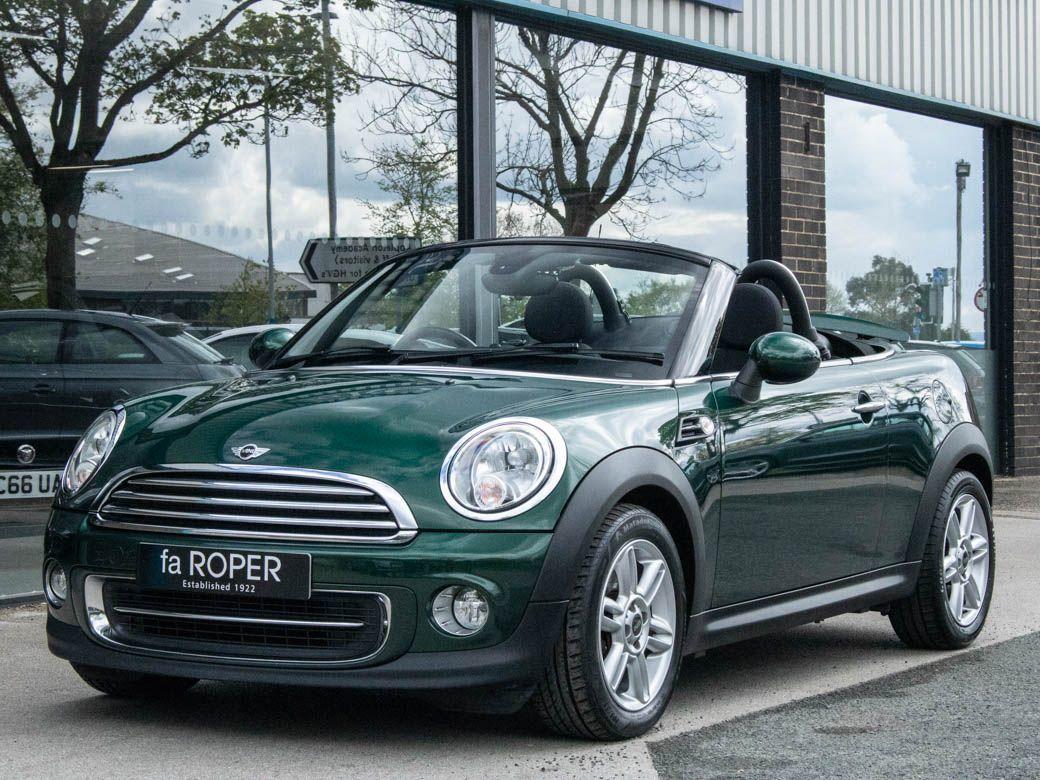 Mini Roadster 1.6 Cooper Chili Convertible Petrol British Racing Green MetallicMini Roadster 1.6 Cooper Chili Convertible Petrol British Racing Green Metallic at fa Roper Ltd Bradford