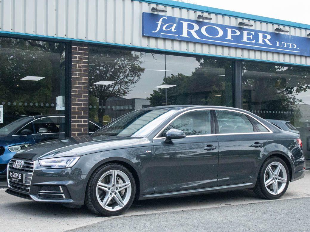 Audi A4 2.0T FSI quattro S Line S-tronic 252ps Saloon Petrol Manhattan Grey Metallic