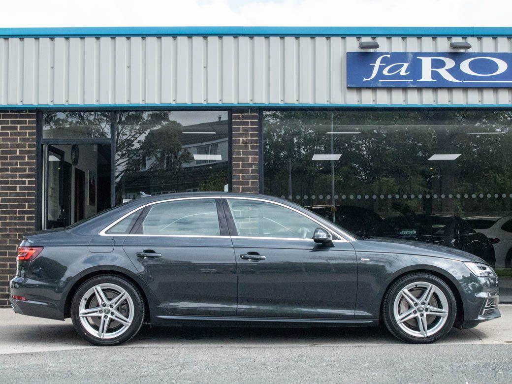 Audi A4 2.0T FSI quattro S Line S-tronic 252ps Saloon Petrol Manhattan Grey Metallic