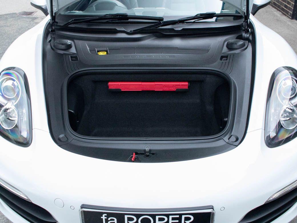 Porsche Boxster 2.7 PDK Convertible Petrol White