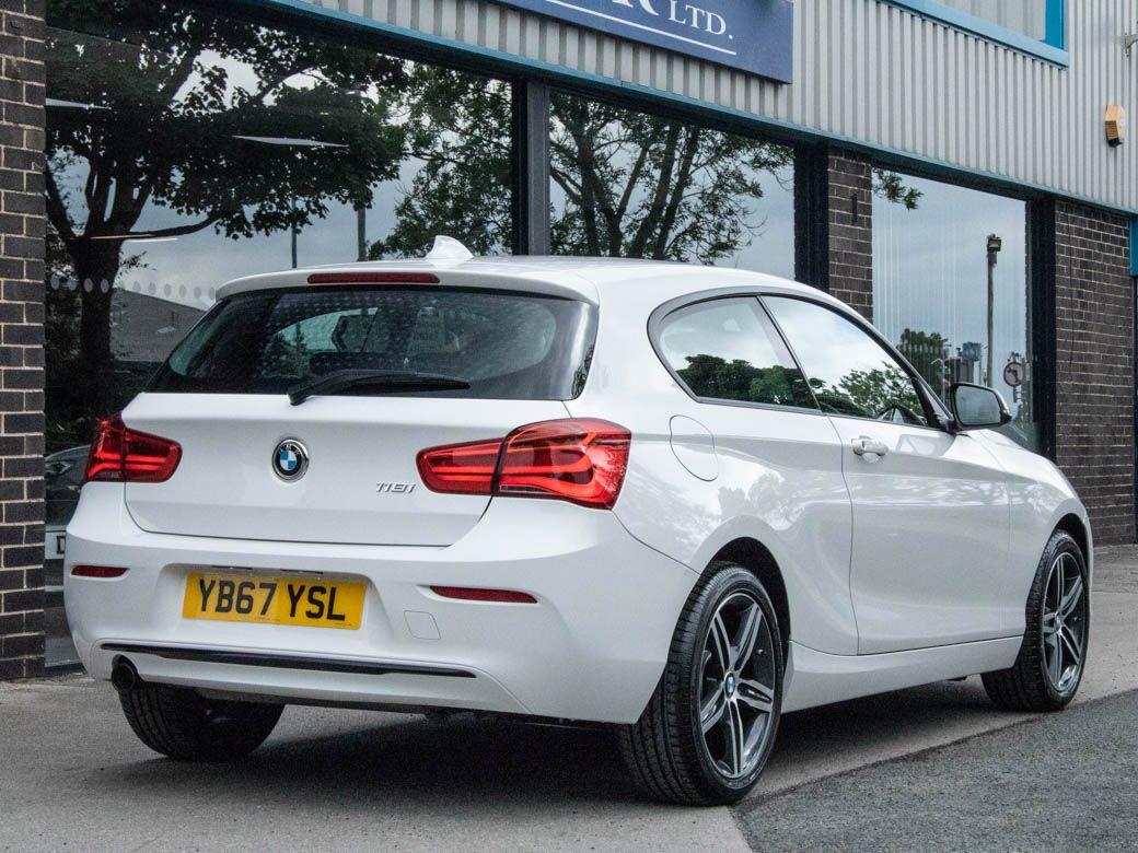 BMW 1 Series 1.5 118i Sport 3 door Nav Hatchback Petrol White Alpine